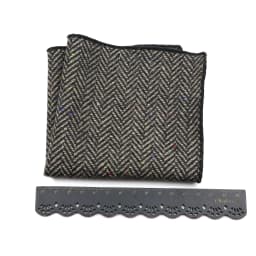 New ArrivalPocket Square Soft Fashion Handkerchief Wool Floral Striped Paisley Hanky Suit Men's Business Wedding Gift for Man