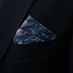 Brand Kerchief Man Dark Blue Striped April Fool's Day Fit Formal Party Pocket Square Handkerchiefs Suit Accessories Men Necktie