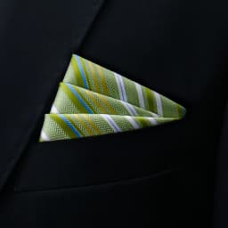 Brand Kerchief Man Dark Blue Striped April Fool's Day Fit Formal Party Pocket Square Handkerchiefs Suit Accessories Men Necktie