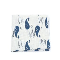 High Quality Cute Linen Cartoon Handkerchief For Men Cat Polar Bear Watermelon Wave Printed Pocket Square Funny Hanky Accessorie