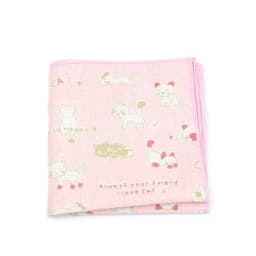 High Quality Cute Linen Cartoon Handkerchief For Men Cat Polar Bear Watermelon Wave Printed Pocket Square Funny Hanky Accessorie