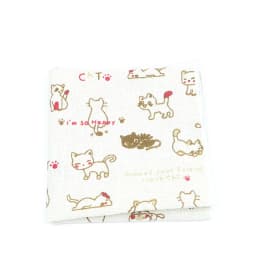 High Quality Cute Linen Cartoon Handkerchief For Men Cat Polar Bear Watermelon Wave Printed Pocket Square Funny Hanky Accessorie