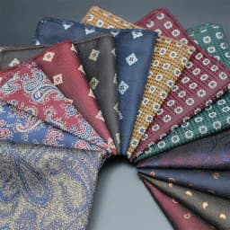 Pocket Square Fabric Handkerchiefs Suit Men's Bandana Accessories Business Suit Hanky Breast Scarf