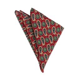 High Quality Hankerchief Scarves Business Suit Hankies Wool Casual Men's Pocket Square Printed Handkerchiefs For Wedding 25*25cm