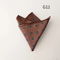 Jacquard Pocket Square For Men Women Floral Chest Towel Hanky Gentlemen Hankies Men's Suit Handkerchief Pocket Towel Gifts