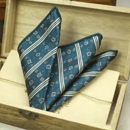2026 New Colorful Men's Pocket Square Soft Green White Paisley Handkerchief Polyester Woven Plaid Hanky Wedding Shirt Accessory
