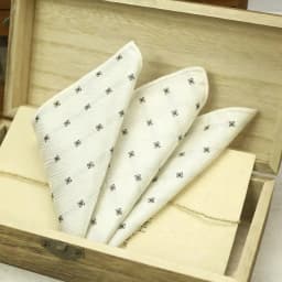 2026 New Colorful Men's Pocket Square Soft Green White Paisley Handkerchief Polyester Woven Plaid Hanky Wedding Shirt Accessory