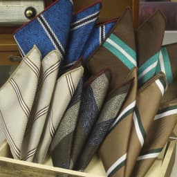 23CM New Trendy Striped Pocket Square Luxury Mens White Dots Polyester Woven Handkerchief Wedding Groom Tuxedo Accessories Hanky