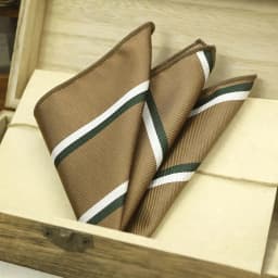23CM New Trendy Striped Pocket Square Luxury Mens White Dots Polyester Woven Handkerchief Wedding Groom Tuxedo Accessories Hanky