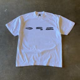Xiao Chen Story Multi 260g Heavyweight Pure Cotton Oversize Trendy Short Sleeve T-Shirt Simple Letter Harajuku Style