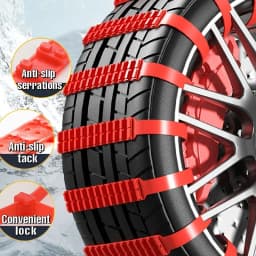 Anti Skid Snow Chains Car Winter Tire Wheels Chains Bad Terrain Wheels Anti-slip Tie Emergency Universal Lockout Artifact Tools
