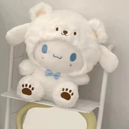 =2026 New Kawaii 25cm Sanrio Plush Toy Jade Dog Kuromi Dressing Doll Doll Plush Toy Stuffed Animal Patung Dolls Birthday Gift