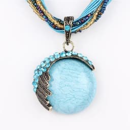 Collier Femme Women Pendant Accessories Vintage Statement Necklaces & Pendants Collar Mujer Boho Bohemian Colar Jewelry Bijoux
