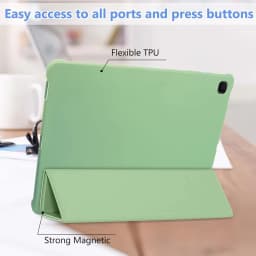 For iPad Air 3 Case 10.5inch 2019 TPU Tri-Fold Magnetic Stand Smart Tablet Cases For Apple iPad 10.2 7th 8th 9th Generation Case