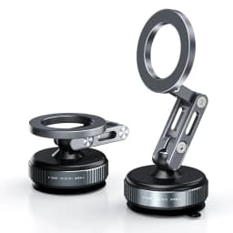 New Car Magnetic Mobile Phone Holder 360 Degree Rotation, Vacuum Adsorption, No Need To Charge, Suitable for Car Navigation