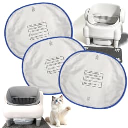 Cat Litter Box Replacement Mat for Self Cleaning Litter Box, Waterproof Smart Cat Toilet Liner Fits Most Automatic Cat Litter Bo