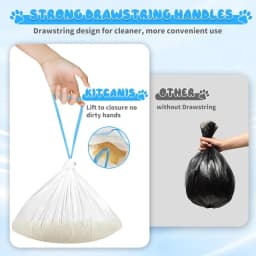 Cat Litter Bags for Automatic Litter Box Extra-Thick Cat Litter Box Liners for MeoWant/catlink/Tonepie Toilette