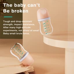 1PCS Newborn Feeding Bottles 90ML/160ML Baby Bottle Glass Bottles Anti-flatulence Milk Feeding Bottles Infant BPA Free