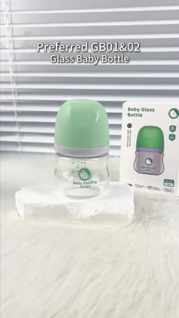 1PCS Newborn Feeding Bottles 90ML/160ML Baby Bottle Glass Bottles Anti-flatulence Milk Feeding Bottles Infant BPA Free