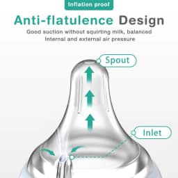 1PCS Newborn Feeding Bottles 90ML/160ML Baby Bottle Glass Bottles Anti-flatulence Milk Feeding Bottles Infant BPA Free