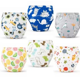 4PCS Baby Waterproof Diapers Pee Shorts Underwears Reusable Soft Ecological Cotton Toddler Potty Training Pants For Boys Girls