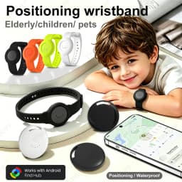 Android Smart Location Tracker Bracelet for Iphone Google Find My App Waterproof GPS Kid Elderly Finder Precise Positioning Tag
