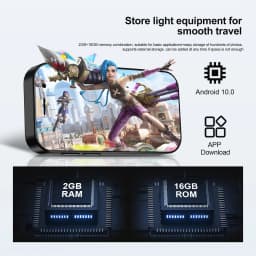 SERVO KING9000 4G LTE Mini Smartphone Android 16GB ROM Dual SIM Face Unlock Camera WiFi Play Store 3.0" Pocket Small Cellphone