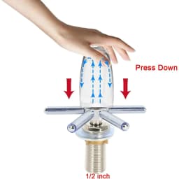 Stainless Steel Pitcher Rinser Faucet Head for Glass Cup Bottle Washer Cleaner Beer Bar Glass Rinser Faucet Sink Accessories