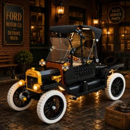 HPROSPER LED Accessory Light (No Model) For LEGO 11376 Ford Model T Easy Install Hidden Wiring