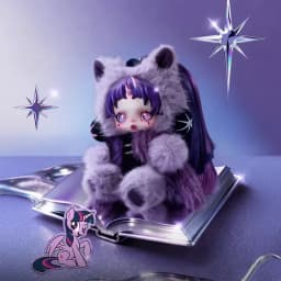 POP MART SKULLPANDA x My Little Pony Series Plush Doll Pendant Mystery Box Genuine Blind Box Guess Toys Bag Ornament Figurines