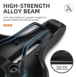 WEST BIKING Bicycle Saddle MTB Road Bike Hollow Breathable Seat Cushion Waterproof Soft Shock Absorption Cycling Saddle Parts