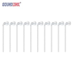 10PCS Hearing Aid Earplug Ear Plugs Eartips Domes with Sound Tube for BTE Hearing Aids