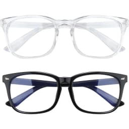 New Trending Blue Light Blocking Men's Glasses Gaming PC Matte Black Anti Ray Eyeglasses Women Transparent Fashion Eyewear