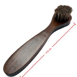 Handle Details Polishing And Cleaning Brush Horse Hair Wood Brush Leather Shoe Care And Cleaning Shoe Brush