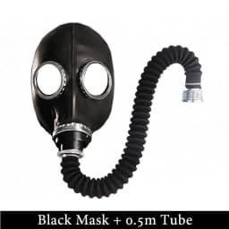 New Red Black Full Head Gas Mask Respirator Natural Rubber Ghost Mask Chemical Mask For Painting Spray Pesticide Halloween