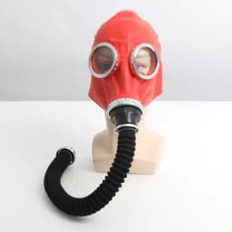 New Red Black Full Head Gas Mask Respirator Natural Rubber Ghost Mask Chemical Mask For Painting Spray Pesticide Halloween