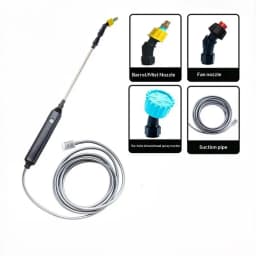 Electric Sprayer Multi Hole Nozzle Stainless Steel Telescopic Rod for Precision Garden Fertilizer Spraying