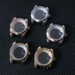 39mm For 8285 Movement Watch Accessories Fit 31mm Dail Watch Case Stainless Steel Men Automatic Watch Sapphire Glass Suitable