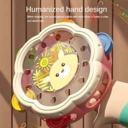 Baby Musical Instruments Drum Toys Montessori Learning Toys for Toddlers 1-3 Baby Early Hand Development Interactive Music Toys