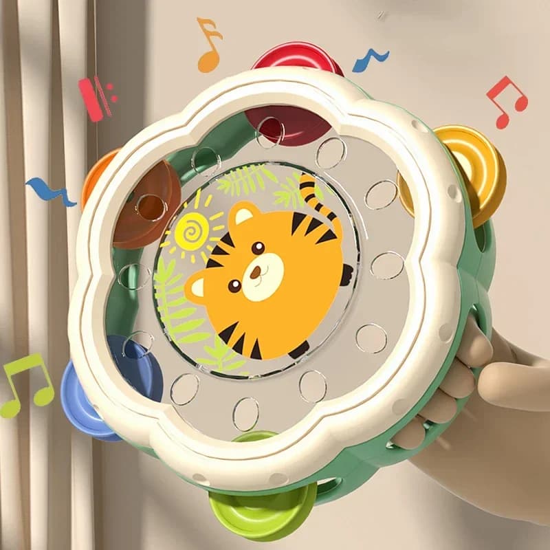 Baby Musical Instruments Drum Toys Montessori Learning Toys for Toddlers 1-3 Baby Early Hand Development Interactive Music Toys