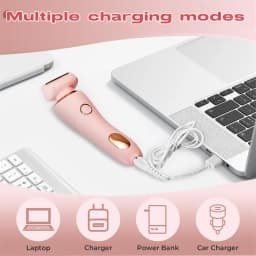 Lady Hair Removal Device Bikini Trimmer Electric Hair Shaver Epilator for Whole-Body Legs,Underarm,Arms Hair Remover