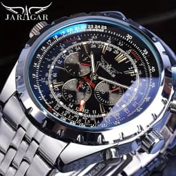 High-End Men's Watches Are a Stylish and Functionally Practical Mechanical Timepiece Made of Stainless Steel, Featuring a Hollow Design and a Large Dial. Its Attractive Appearance Makes It Suitable for Everyday Gifts, and It Requires No Batteries. It Is a Stylish, Business-Casual, Versatile, and Handsome Men's Watch with a Unique Personality.