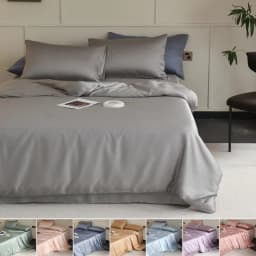 Mulberry Silk Duvet Cover 1PC Quilt Cover Solid Color Smooth Comforter Cover with Zipper Closure Double King Queen Size Bedding