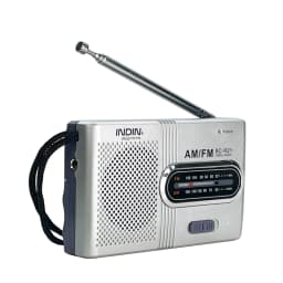 BC-R21 Portable Radio AM FM Battery Powered Longest Lasting Best Reception with Headphone Jack for Running Walking Emergency Use