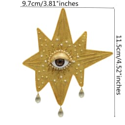 Hand Mouth Eyes Heart Beaded Patches Rhinestone Applique Sew on Crystal for Clothing Jeans Jackets Handbag Shoes DIY Decor