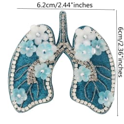 Hand Mouth Eyes Heart Beaded Patches Rhinestone Applique Sew on Crystal for Clothing Jeans Jackets Handbag Shoes DIY Decor