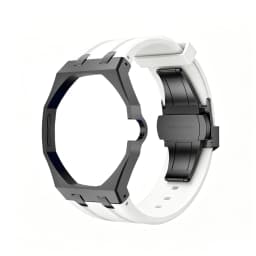 Stainless Steel Silicone Watch Straps For Swatch x AP Royal POP Integrated Strap Case Set Change to wristwatch Modification Kit