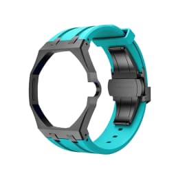 Stainless Steel Silicone Watch Straps For Swatch x AP Royal POP Integrated Strap Case Set Change to wristwatch Modification Kit