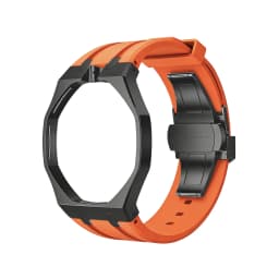 Stainless Steel Silicone Watch Straps For Swatch x AP Royal POP Integrated Strap Case Set Change to wristwatch Modification Kit