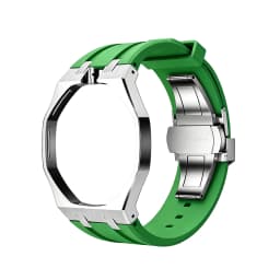 Stainless Steel Silicone Watch Straps For Swatch x AP Royal POP Integrated Strap Case Set Change to wristwatch Modification Kit